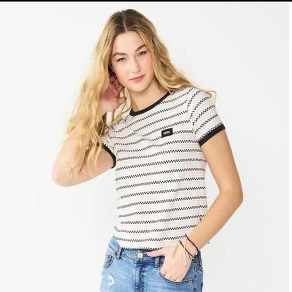 Vans Stripe Shirt size XS (Juniors) - Picture 1 of 8